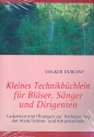 Kleines Technikbchlein fr Blser