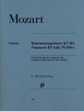 Quintett A-Dur KV581 und Fragment B-Dur KVAnh.91 fr Klarinette und Streichquartett Stimmen