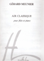 Air classique pour flute et piano