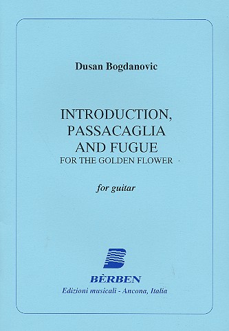 Introduction passacaglia and fugue for guitar for the golden flower