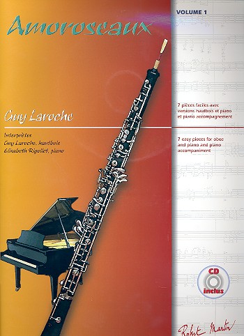 Amoroseaux vol.1 (+Online Audio) pour hautbois et piano