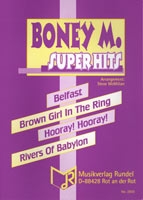 Boney M. Superhits: fr Blasorchester Partitur und Stimmen