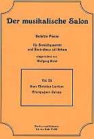 Champagner-Galopp op.14 fr Streichquartett (Kontrabass ad lib) Partitur und Stimmen