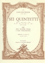 6 Streichquintette op.27 (1.Version 1779) Studienpartitur