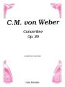 Concertino op.26 for clarinet and piano