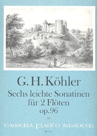 6 leichte Sonatinen op.96 fr 2 Flten Puler, Bernhard,  ed