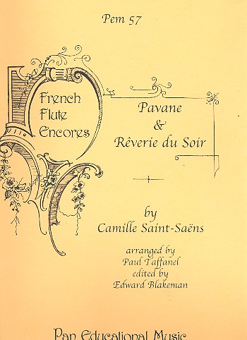 Pavane et reverie du soir pour flute and piano Taffanel, P., arr.