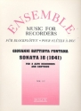 Sonata no.16 for 3 alto recorders and bc parts