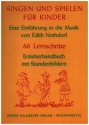 Singen und Spielen fr Kinder Einfhrung in die Musik, 66 Lernschritte Erziehungshandbuch mit Stundenbildern