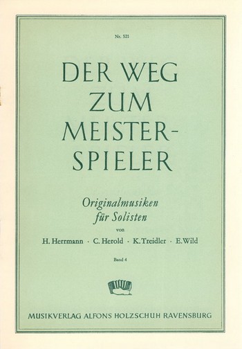 Der Weg zum Meisterspieler Band 4 fr diatonische Handharmonika