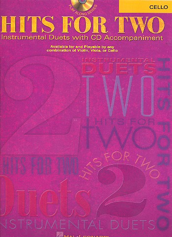 Hits for two (+CD) Instrumental duets for cello