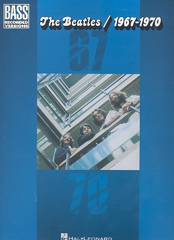 The Beatles 1967-1970: songbook for bass/voice with chords, notes, tablature
