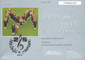 Ernst Mosch Welterfolge Band 25 fr Blasorchester Posaune 3 in C