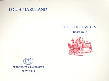 Pieces de clavecin vol.1 Faksimile