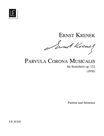 Parvula corona musicalis op.122 fr Violine, Viola und Violoncello Partitur und Stimmen