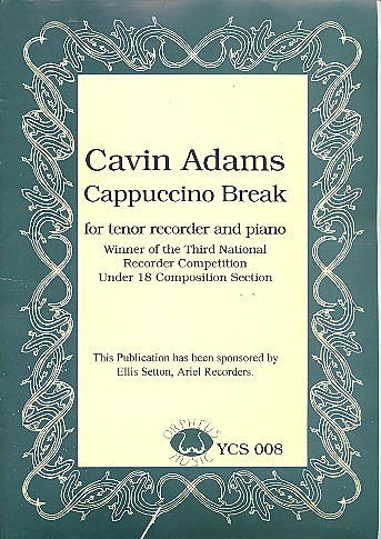 Capuccino break for tenor recorder and piano