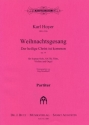 Weihnachtsgesang op.14 fr Sopran, Chor, Violine, Flte und Orgel Partitur