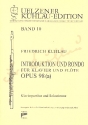 Introduktion und Rondo op.98a fr Flte und Klavier Uelzener Kuhlau-Edition Band 10