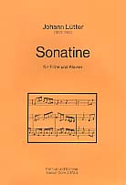 Sonatine fr Flte und Klavier Partitur und Stimmen