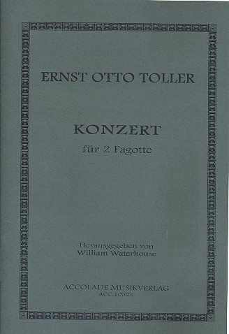 Konzert fr 2 Fagotte und Klavier