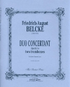 Duo concertant op.55 fr 2 Posaunen, 2Spielpartituren