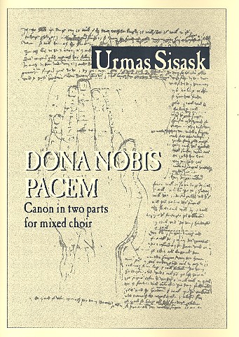 Dona nobis pacem - Canon in 2 parts for mixed chorus a cappella