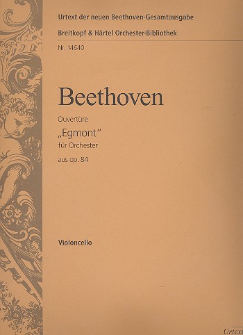 Egmont op.84 Ouvertre fr Orchester Violoncello