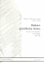 7 geistliche Arien op.42 fr Alt (Bariton) und Klavier (Orgel)