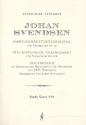 Norwegischer Knstlerkarneval op.14 2 schwedische Volksmelodien und Trauermarsch fr Orchester,  Studienpartitur