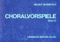 Choralvorspiele Band 3 (1930/70) fr Orgel
