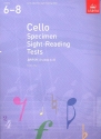 Specimen Sight-Reading Tests 2012 Grades 6-8 for cello