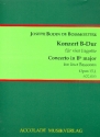 Konzert B-Dur op.15,1 fr 5 Flten fr 4 Fagotte Partitur und Stimmen