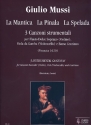 3 canzoni strumentali per flauto dolce soprano (vl), viola da gamba (vc) e bc