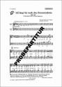 Ich fang fr euch den Sonnenschein fr gem Chor und Begleitung Klavier Chorpartitur