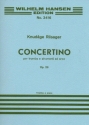 Concertino op.29 per tromba e strumenti ad arco per tromba e piano Nielsen, Elof,  arr.