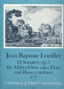 12 Sonaten op.3 Nr.1-3 Band 1 fr Altblockflte (Flte/Oboe) und BC Morgan, Yvonne,  ed