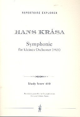 Sinfonie fr kleines Orchester Studienpartitur