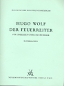 Der Feuerreiter fr gem Chor und Orchester Klavierauszug