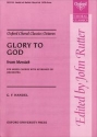 Hndel, Glory to God for mixed chorus and piano (orchestra),  vocal score Messiah