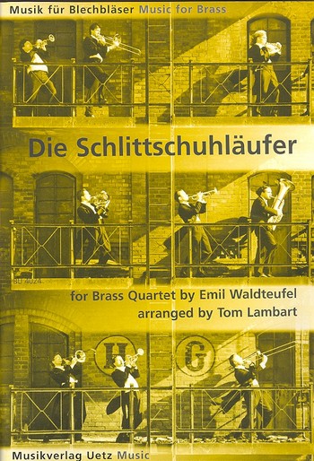 Die Schlittschuhlufer fr 4 Blechblser Partitur und Stimmen Lambart, Tom, arr.