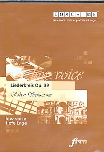 Liederkreis op.39 fr tiefe Stimme und Klavier CD mit Lern - und Begleitfassung