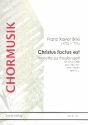 Christus factus est pro nobis fr gem Chor, 2 Violinen, 2 Violen und Bc Partitur