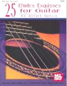 25 Etudes esquisses for guitar