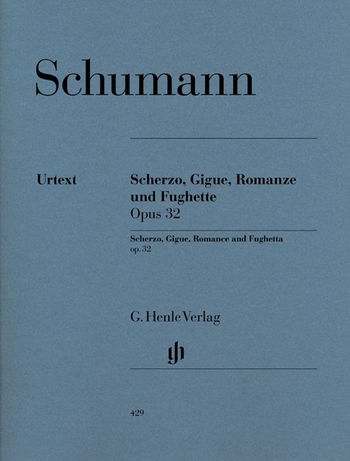 Scherzo, Gigue, Romanze und Fughette op.32 fr Klavier