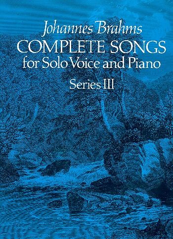 Complete songs vol.3 for solo voice and piano