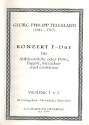 Konzert F-Dur fr Altblockflte (Fl), Fagott, Streicher und Bc Stimmensatz ((4-4-3)-3-2-2, Cembalo)