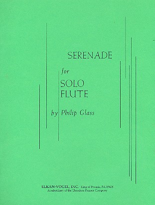 Serenade for solo flute