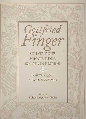 Sonate F-Dur fr Flte und Bc