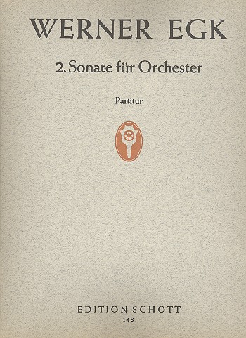 2. Sonate fr Orchester Partitur