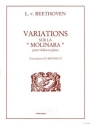 Variations sur la Molinara pour violon et piano Berthelot, R., arr.